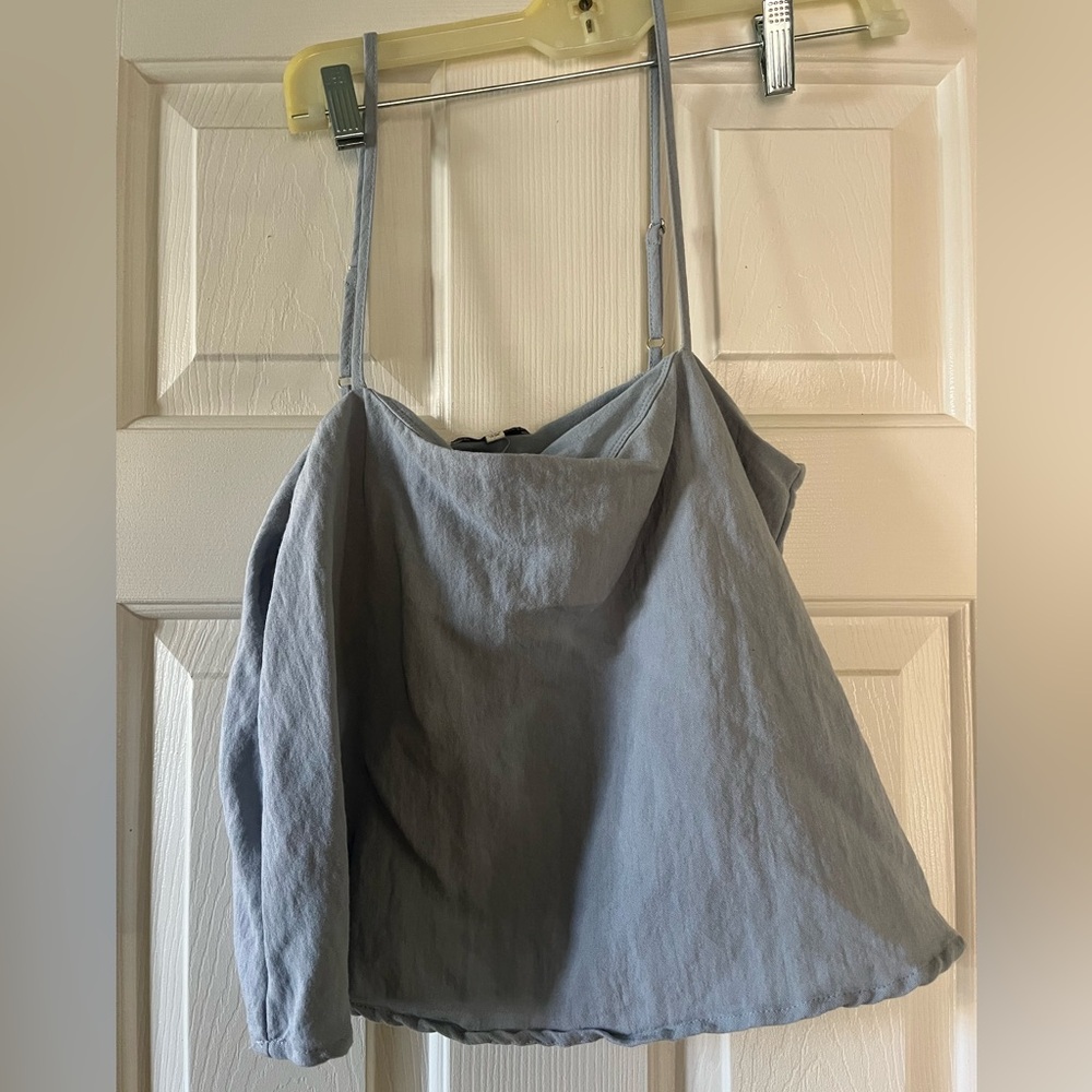Z Supply Linen Cami Top with Spaghetti Straps